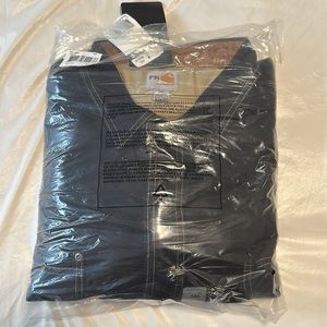 - Carhartt Flame Resistant Canvas Shirt Jacket-NWT
